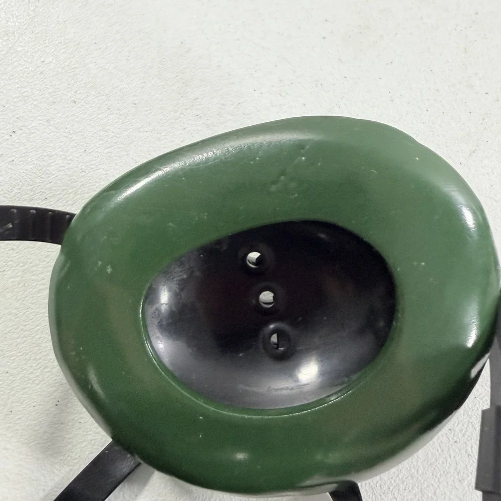 Adidas‎ Response Wrestling Ear Guard Headgear Green Adult Gear No Chin Strap Cup